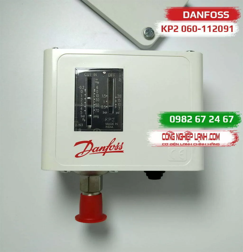 Catalog công tắc áp suất Danfoss KP2