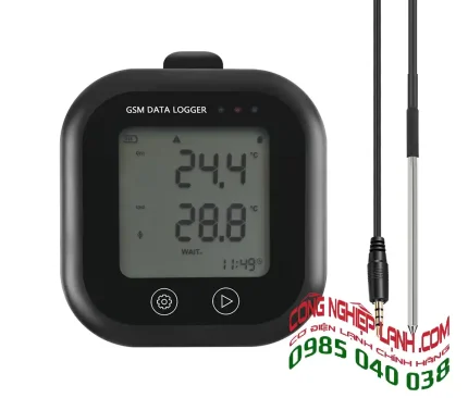 GSM-100E-4G-B – nhiệt kế tự ghi- cảnh báo SMS