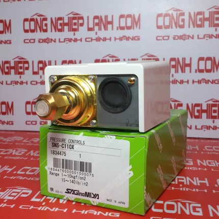 SAGINOMIYA SNS-C106X - Relay áp suất đơn 6 bar
