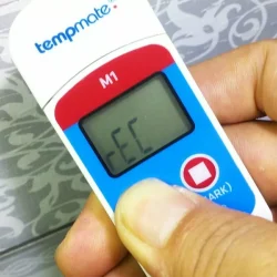 Hướng dẫn khởi động nhiệt kế tự ghi Tempmate-M1