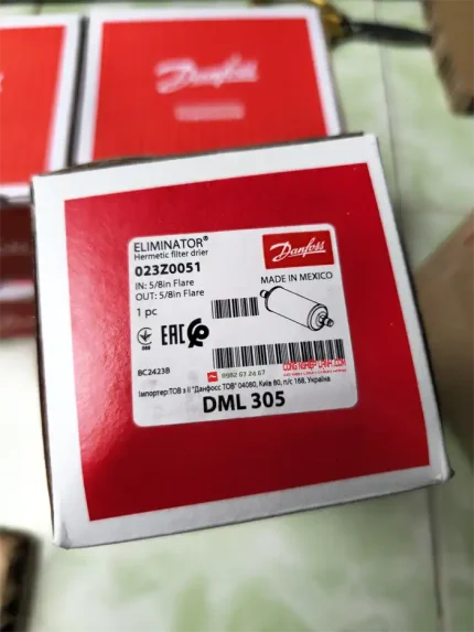 Phin lọc Danfoss DML 305 - 023Z0051 - nối ren phi 16mm
