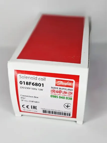 Coil van điện từ Danfoss BG230AS (018F6801)