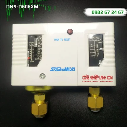 SAGINOMIYA DNS-D606XM – Công tắc áp suất đôi