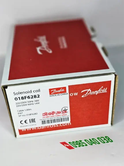 Coil van điện từ Danfoss 018F6282