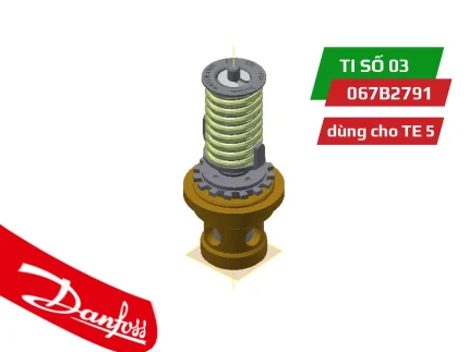 Danfoss 067B2791 - Kim van tiết lưu số 03 cho TE 5