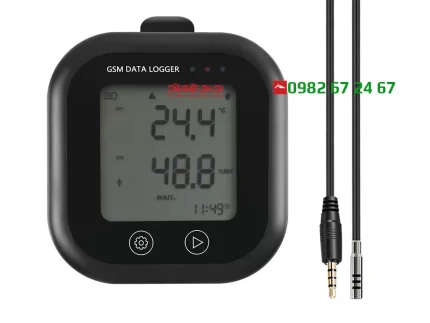 GSM-200E-4G-B - nhiệt ẩm kế tự ghi có tin nhắn SMS