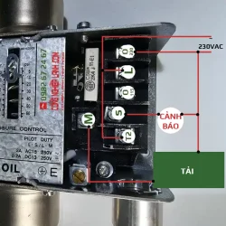 Đấu nối Danfoss MP55, MP54