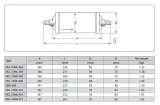 Kích thước phin lọc Danfoss DML 303-415