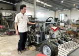 Chưa học hết lớp 8, lão nông ở Lâm Đồng xuất khẩu máy nông nghiệp