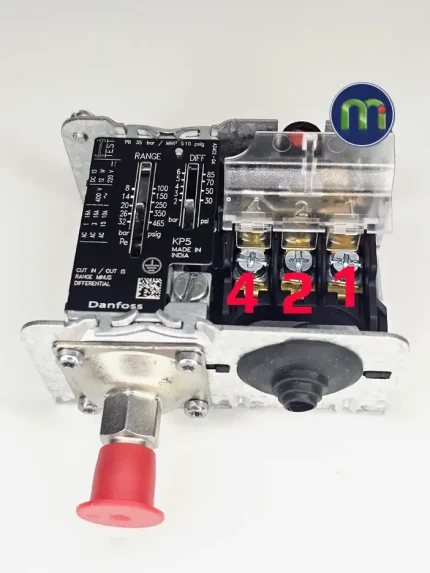 Các tiếp điểm được đánh số