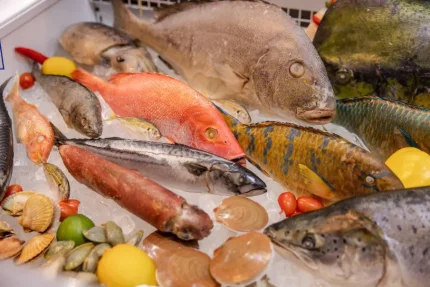 Đa dạng sản phẩm thủy sản tại Vietfish