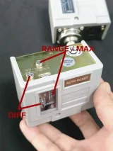 Xoay cách vít điều chỉnh và qua sát vạch chỉ thị tương ứng