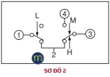 Sơ đồ điện cho: DNS–D304XM, DNS–D306XM